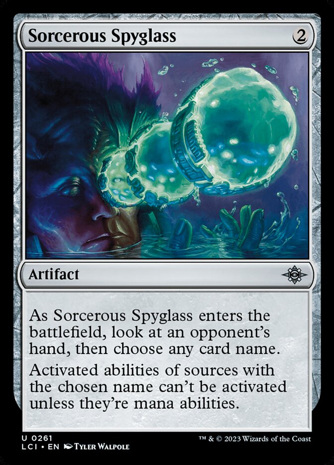 Sorcerous Spyglass · The Lost Caverns of Ixalan (LCI) #261