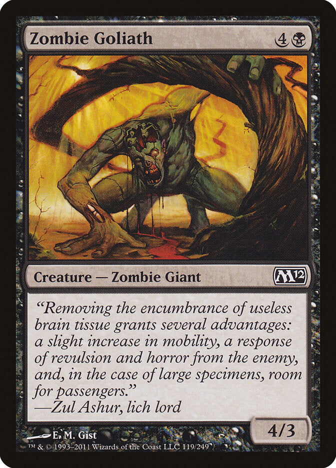 Zombie Goliath · Magic 2012 (M12) #119
