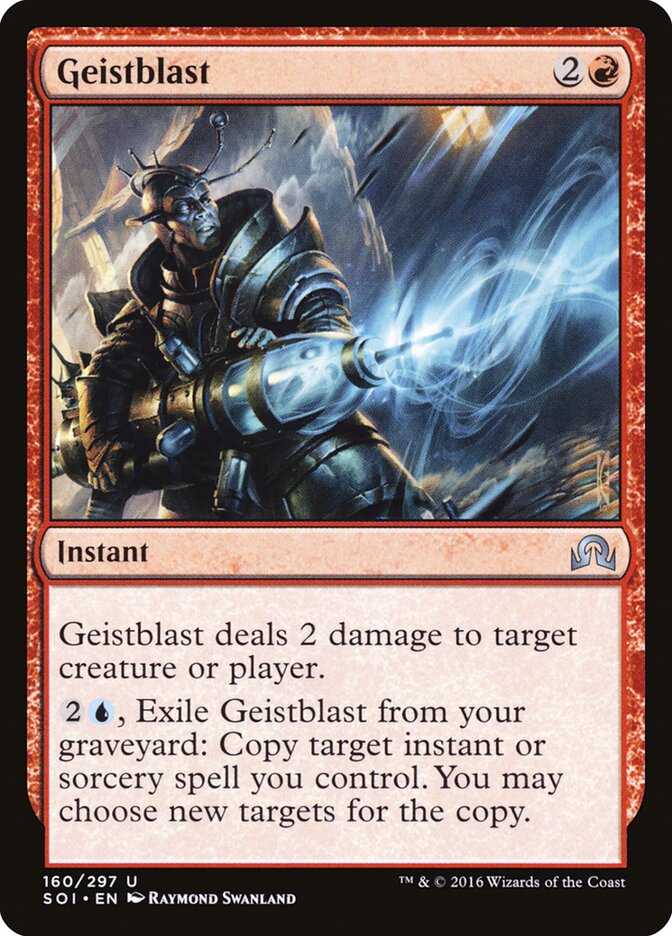 Geistblast · Shadows over Innistrad (SOI) #160