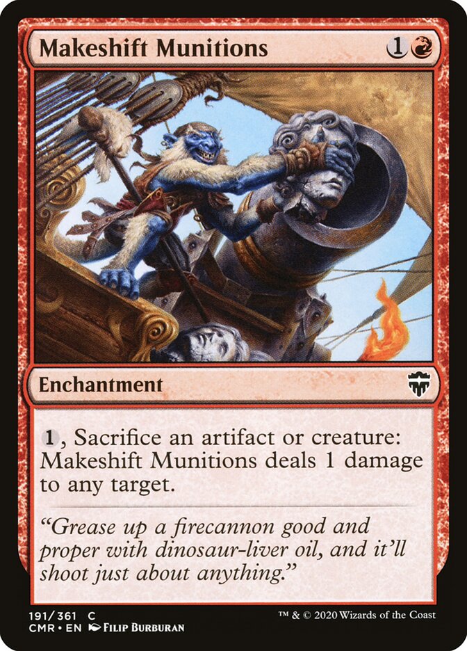 Makeshift Munitions · Commander Legends (CMR) #191