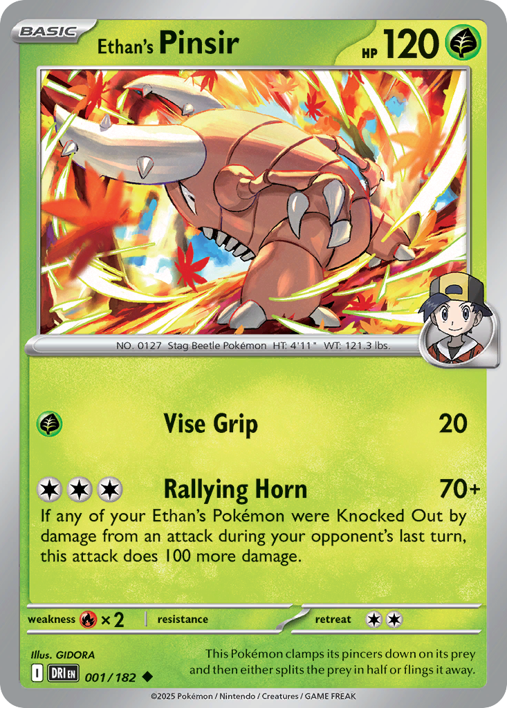 Ethan's Pinsir · Destined Rivals (SV10) #1