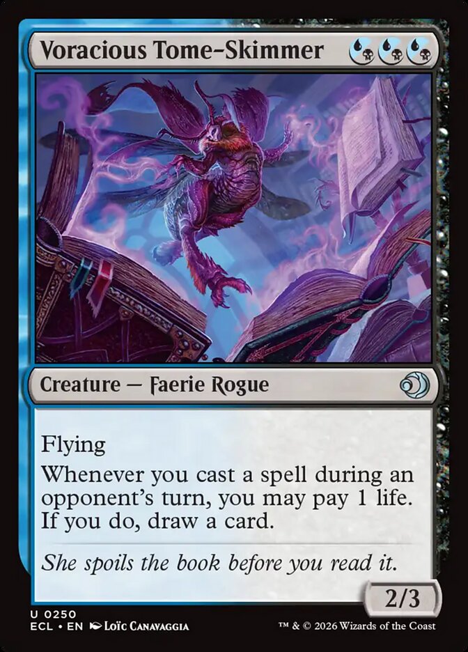 Voracious Tome-Skimmer · Lorwyn Eclipsed (ECL) #250