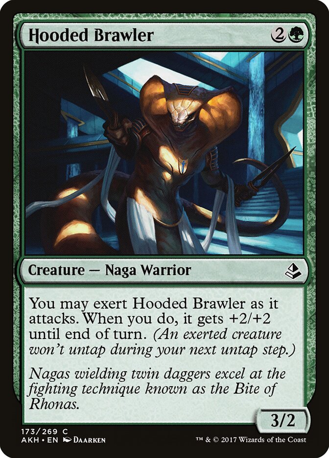 Hooded Brawler · Amonkhet (AKH) #173