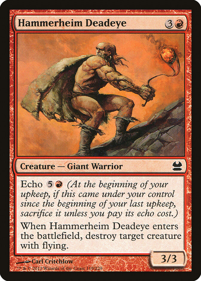 Hammerheim Deadeye · Modern Masters (MMA) #119