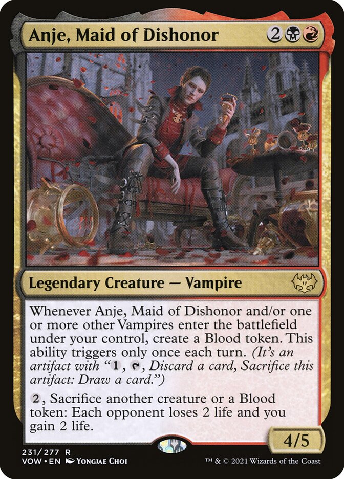 Anje, Maid of Dishonor · Innistrad: Crimson Vow (VOW) #231