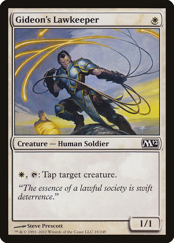 Gideon's Lawkeeper · Magic 2012 (M12) #18