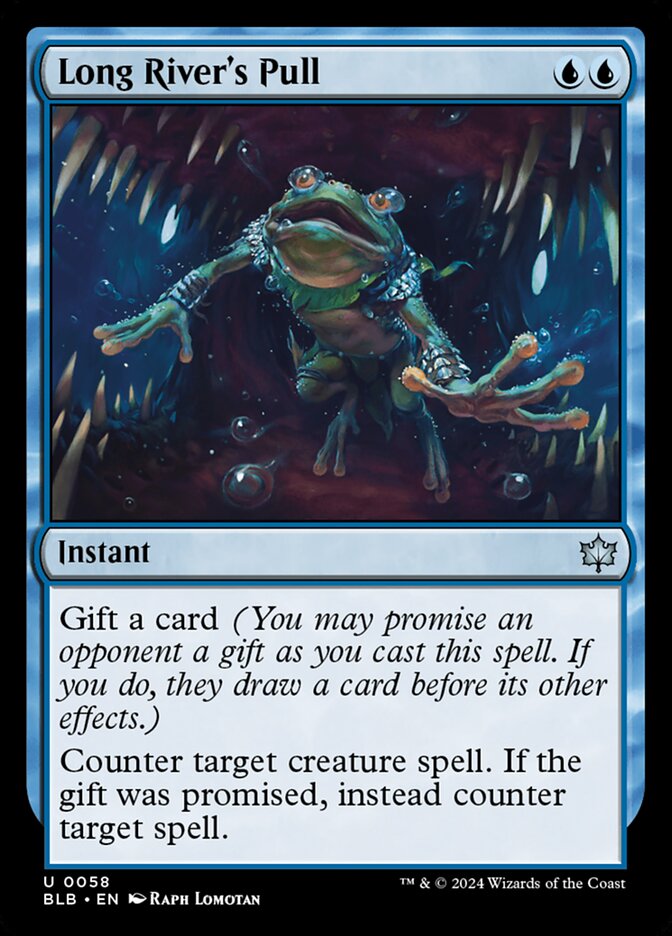 Long River's Pull · Bloomburrow (BLB) #58