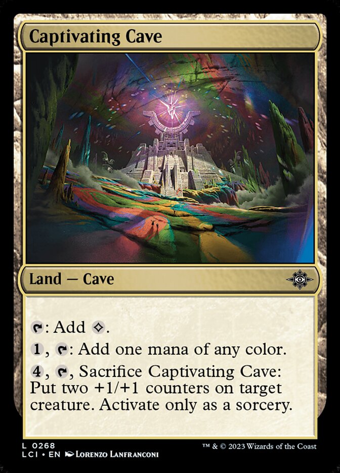 Captivating Cave · The Lost Caverns of Ixalan (LCI) #268
