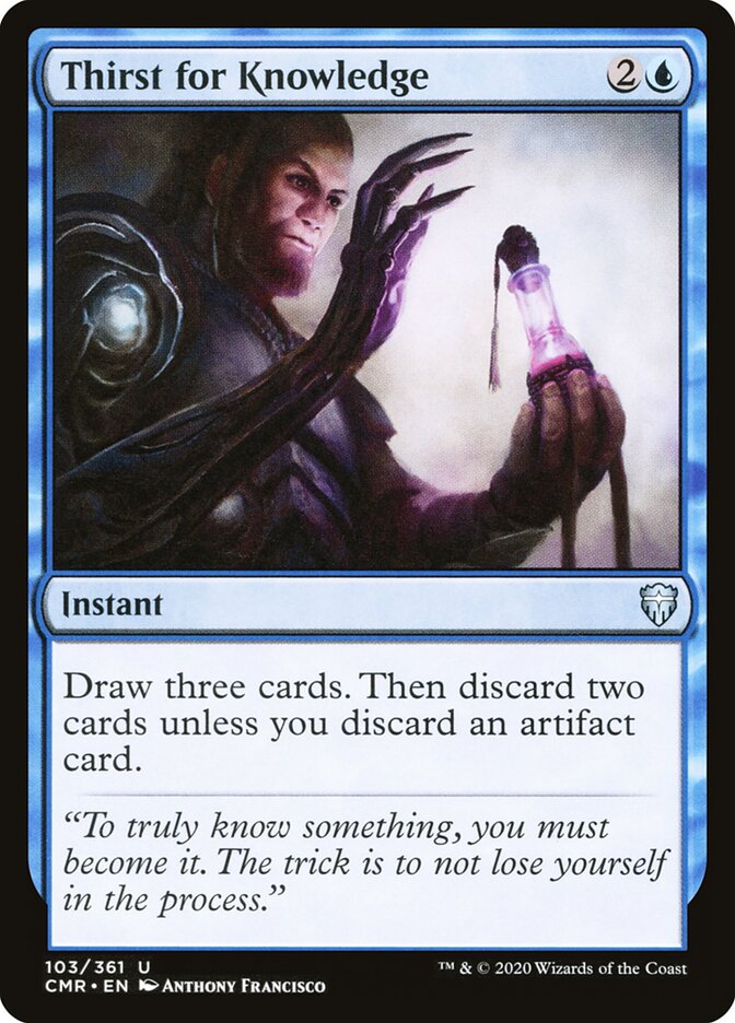 Thirst for Knowledge · Commander Legends (CMR) #103