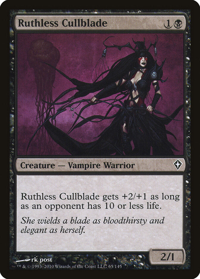 Ruthless Cullblade · Worldwake (WWK) #65
