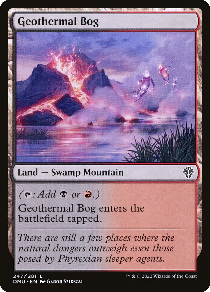 Geothermal Bog · Dominaria United (DMU) #247