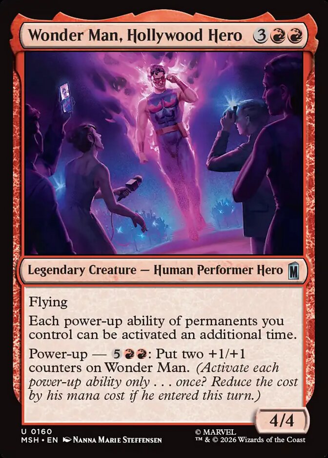 Wonder Man, Hollywood Hero · Marvel Super Heroes (MSH) #160