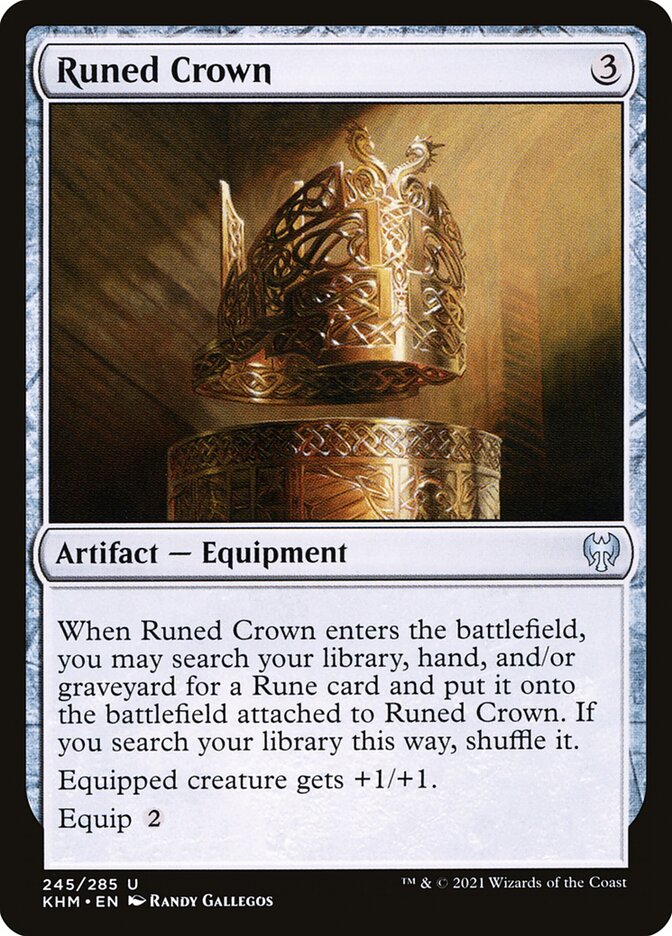 Runed Crown · Kaldheim (KHM) #245
