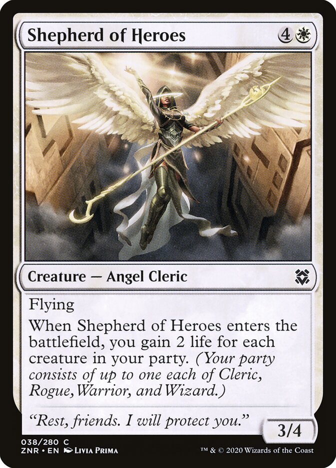 Shepherd of Heroes · Zendikar Rising (ZNR) #38