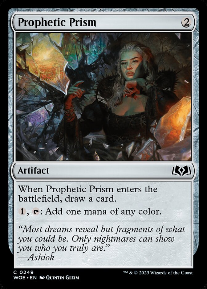 Prophetic Prism · Wilds of Eldraine (WOE) #249