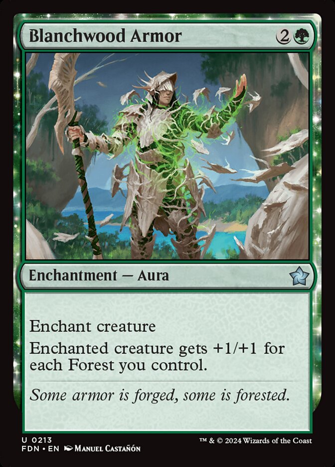 Blanchwood Armor · Foundations (FDN) #213