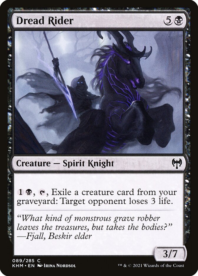 Dread Rider · Kaldheim (KHM) #89