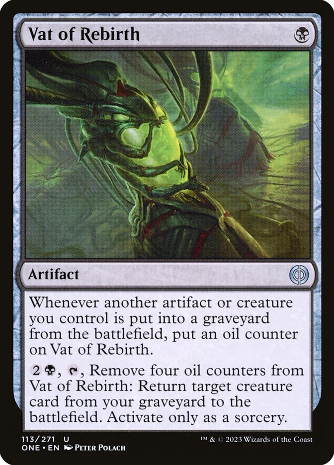 Vat of Rebirth · Phyrexia: All Will Be One (ONE) #113