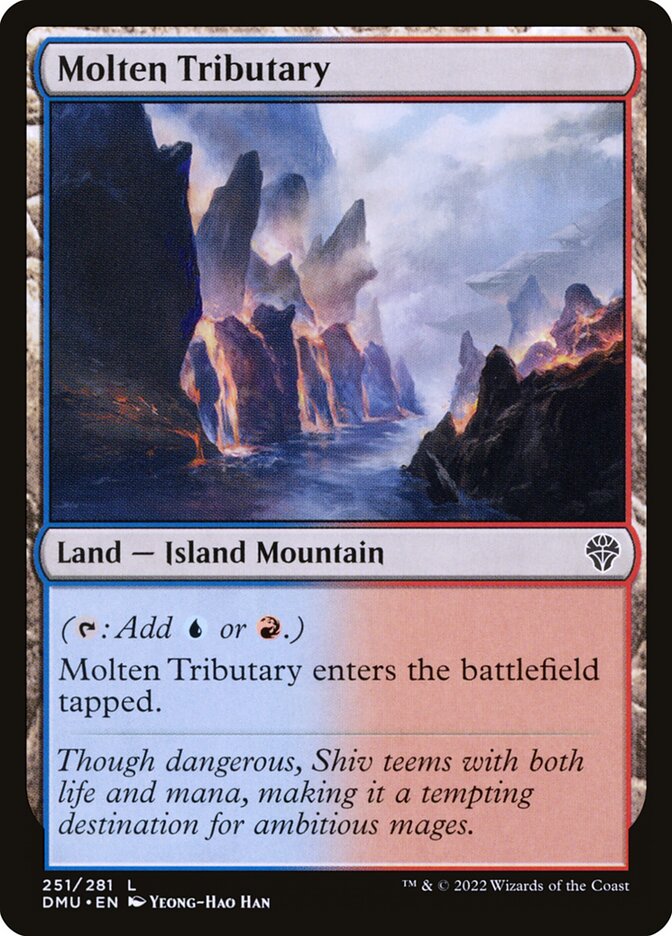 Molten Tributary · Dominaria United (DMU) #251