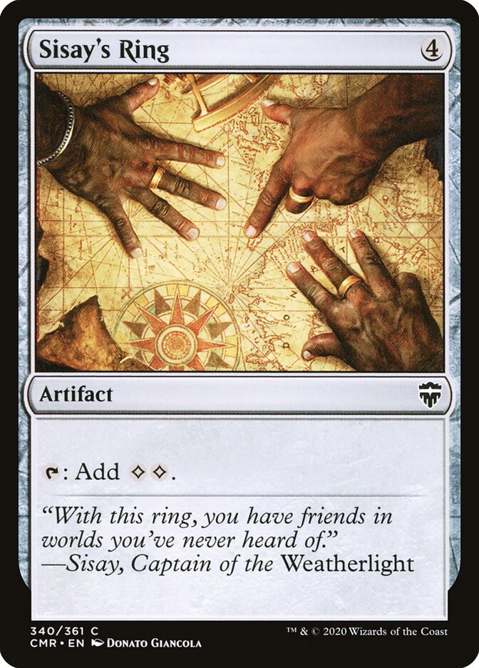 Sisay's Ring · Commander Legends (CMR) #340