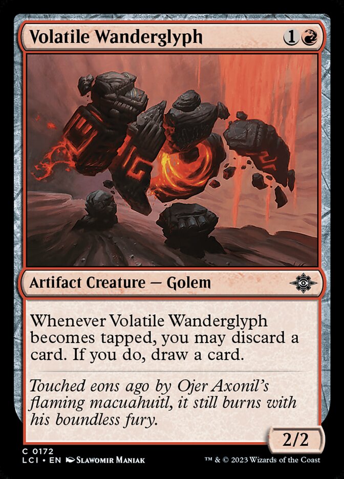 Volatile Wanderglyph · The Lost Caverns of Ixalan (LCI) #172