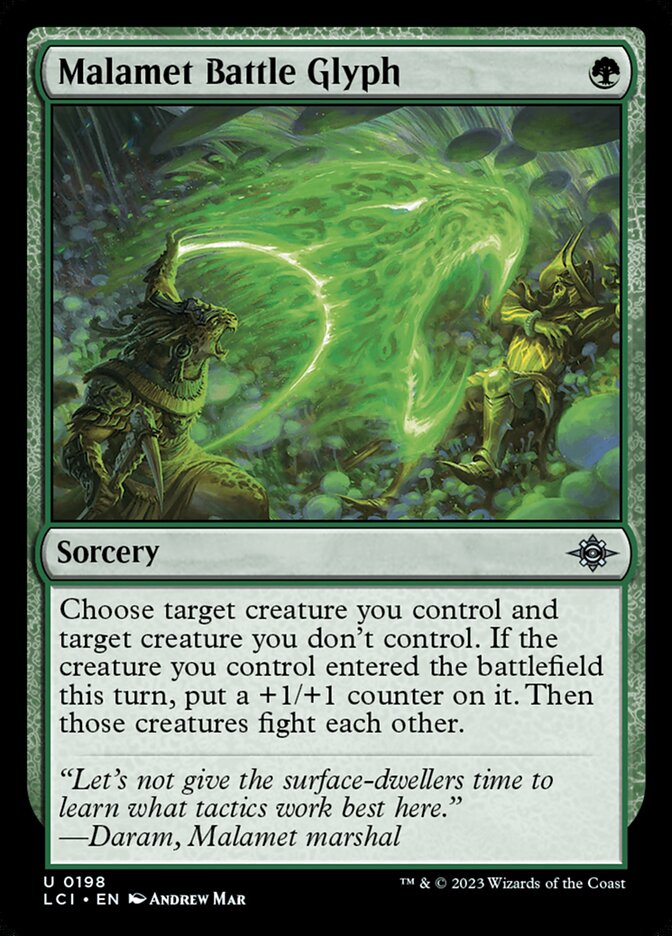 Malamet Battle Glyph · The Lost Caverns of Ixalan (LCI) #198