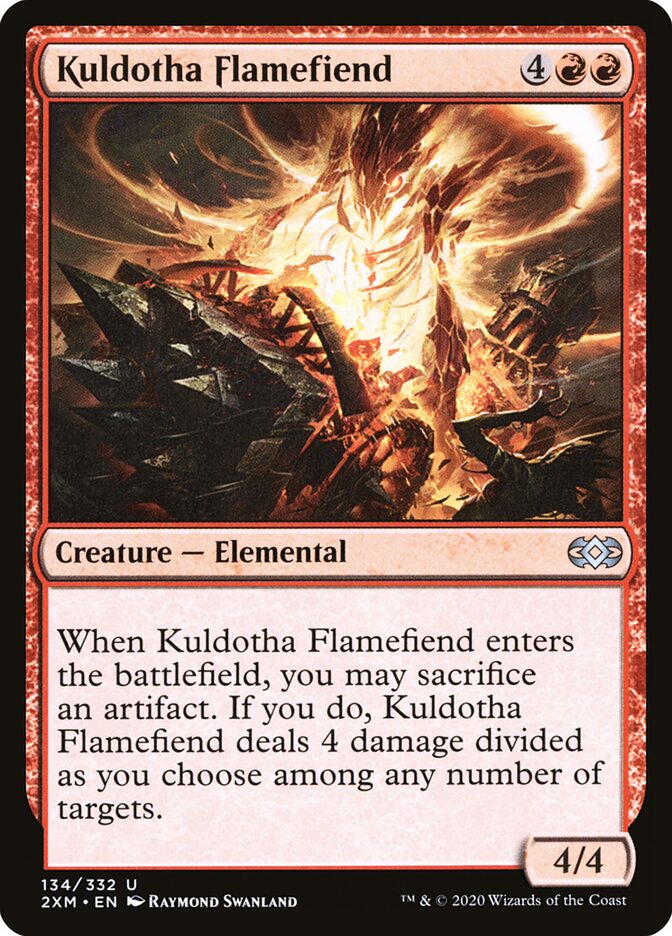 Kuldotha Flamefiend · Double Masters (2XM) #134