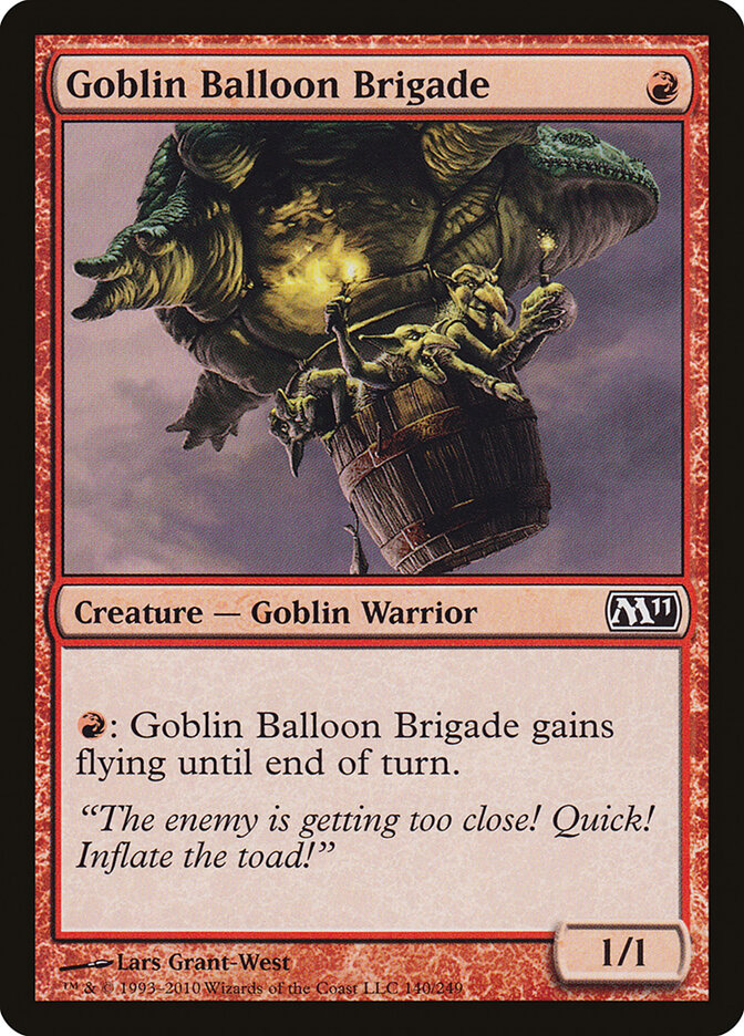 Goblin Balloon Brigade · Magic 2011 (M11) #140