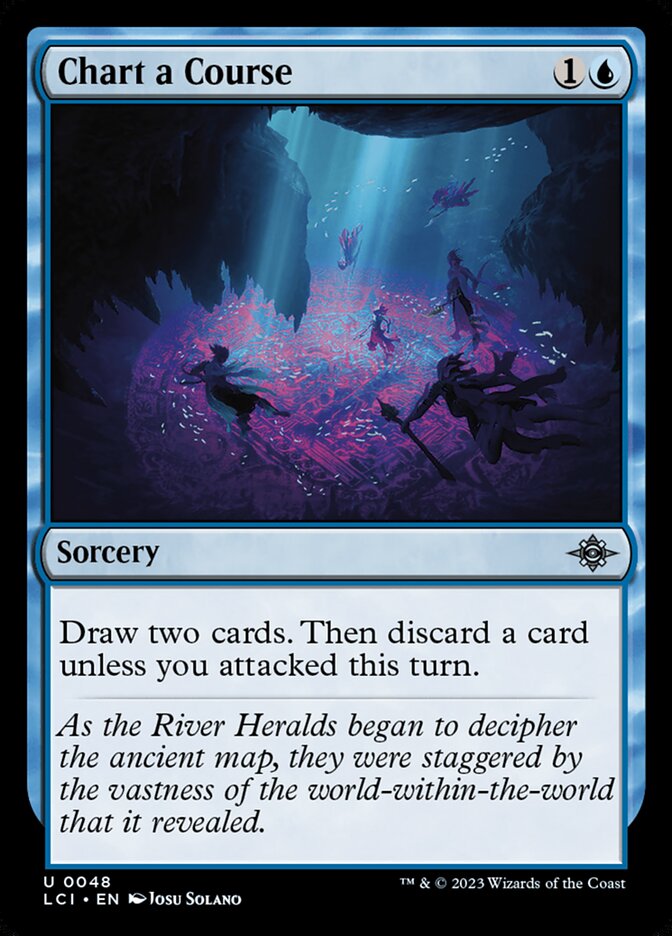 Chart a Course · The Lost Caverns of Ixalan (LCI) #48