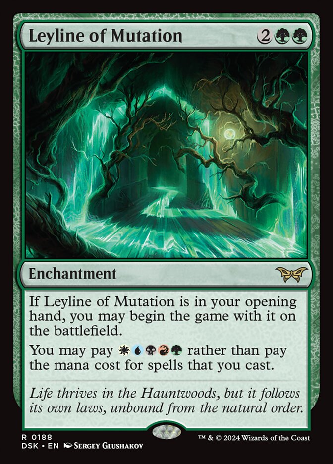 Leyline of Mutation · Duskmourn: House of Horror (DSK) #188