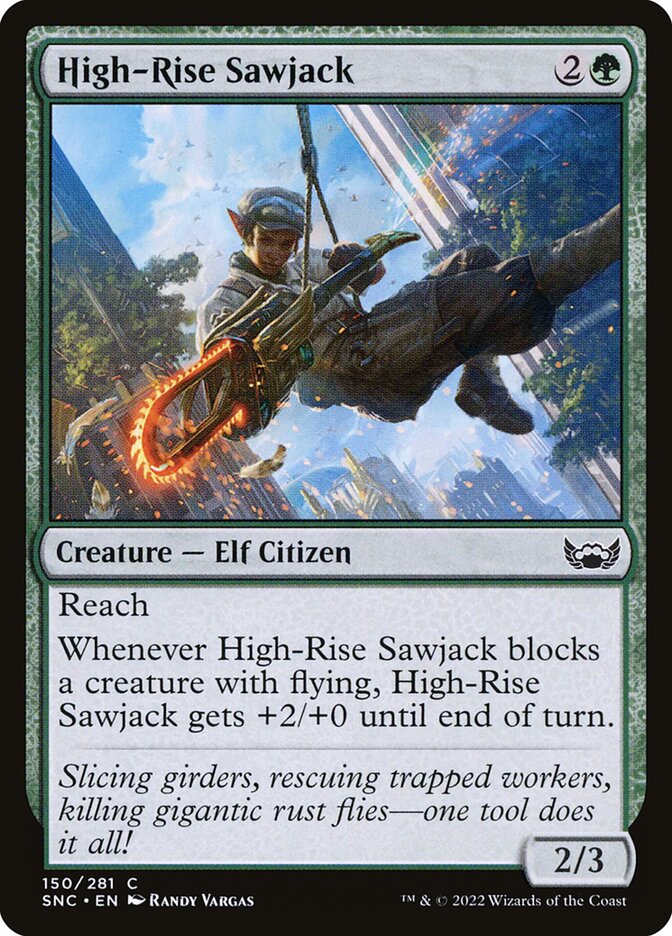 High-Rise Sawjack · Streets of New Capenna (SNC) #150