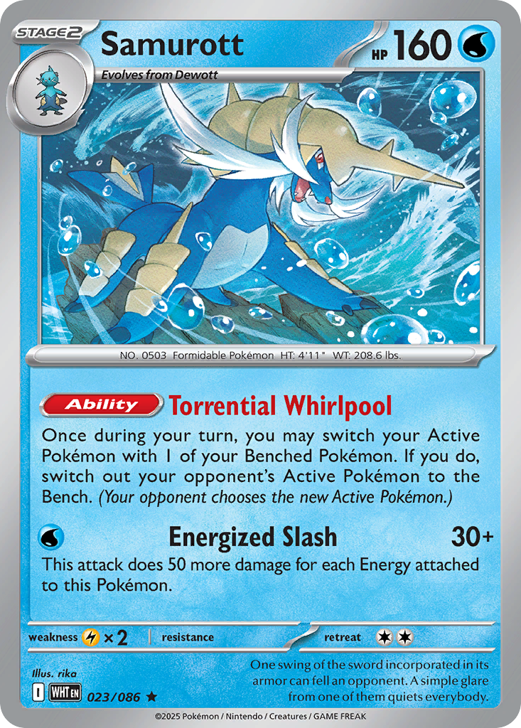 Samurott · White Flare (RSV10PT5) #23
