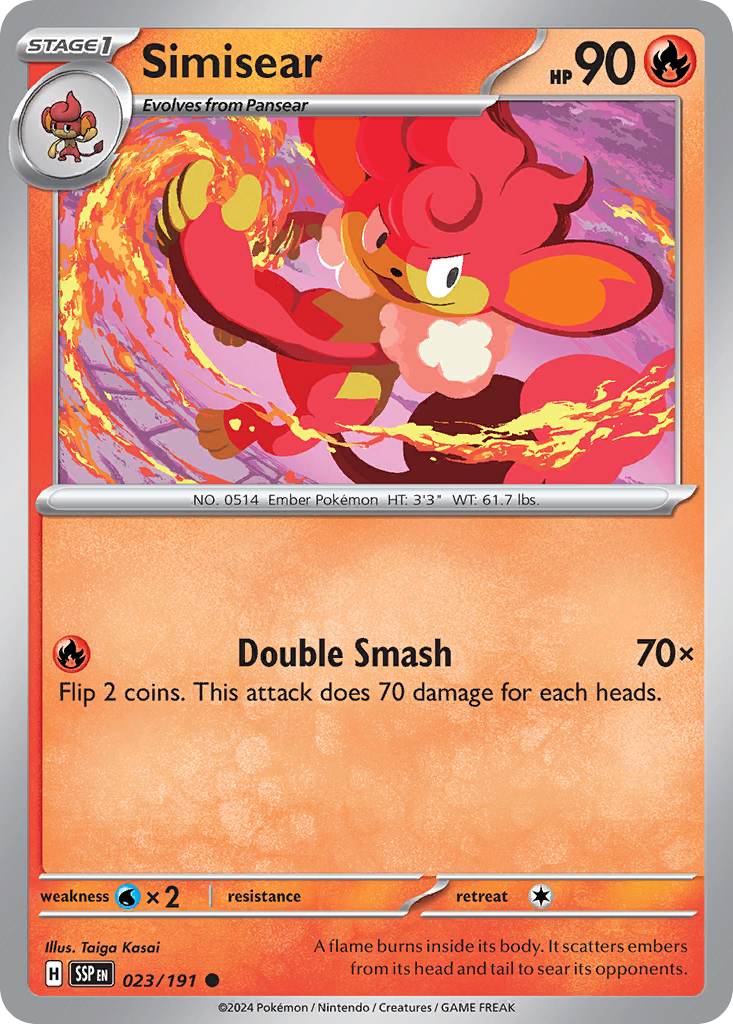 Simisear · Surging Sparks (SV8) #23