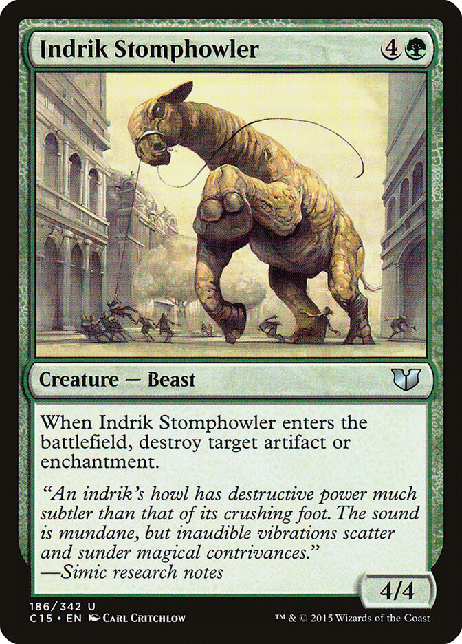 Indrik Stomphowler · Commander 2015 (C15) #186