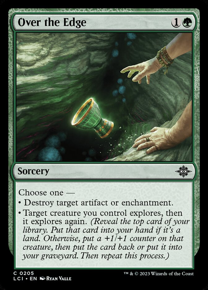 Over the Edge · The Lost Caverns of Ixalan (LCI) #205