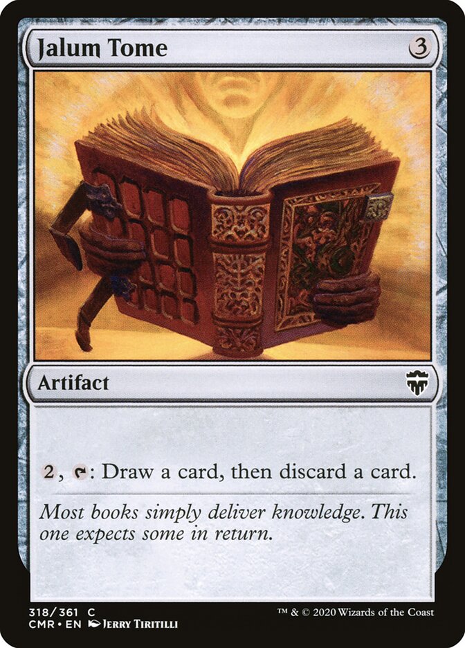 Jalum Tome · Commander Legends (CMR) #318