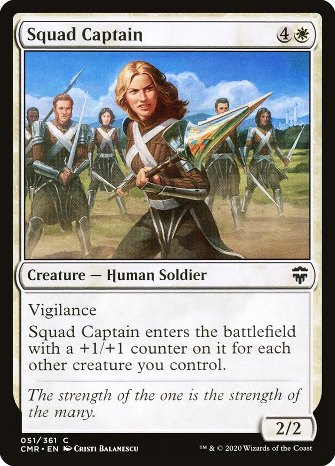 Squad Captain · Commander Legends (CMR) #51