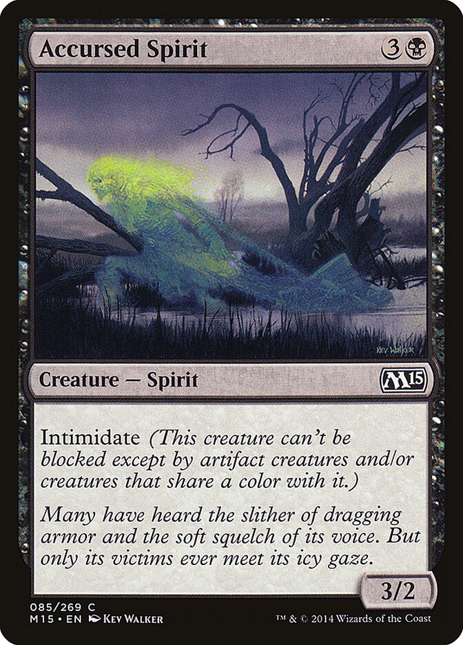 Accursed Spirit · Magic 2015 (M15) #85