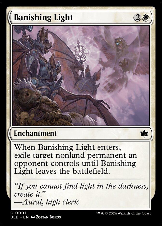 Banishing Light · Bloomburrow (BLB) #1