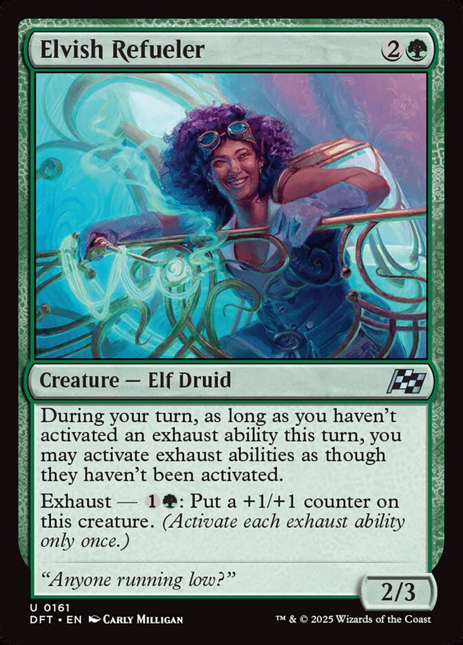 Elvish Refueler · Aetherdrift (DFT) #161