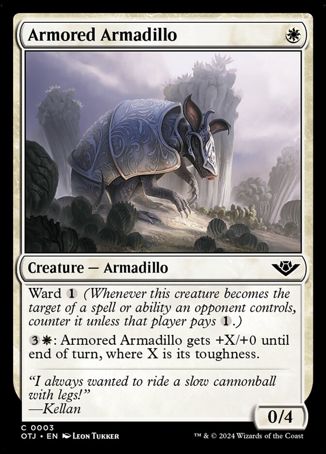 Armored Armadillo · Outlaws of Thunder Junction (OTJ) #3