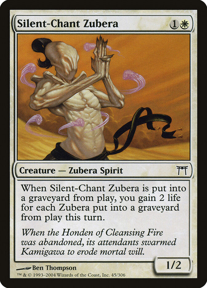 Silent-Chant Zubera · Champions of Kamigawa (CHK) #45