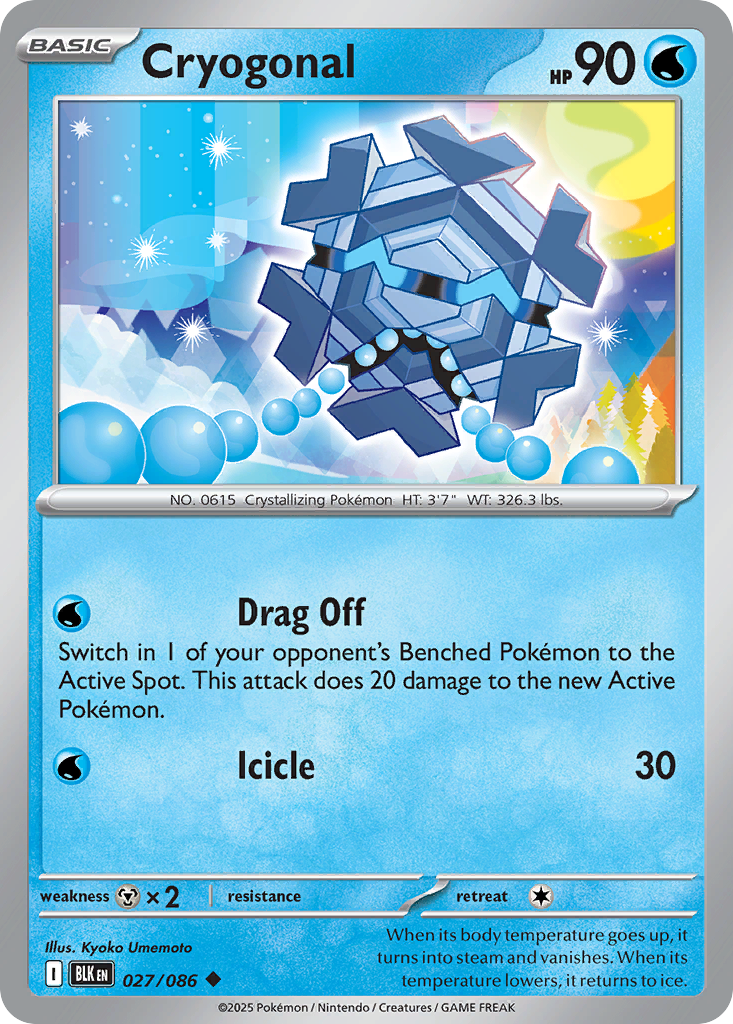 Cryogonal · Black Bolt (ZSV10PT5) #27