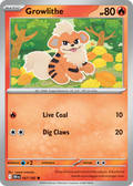 Growlithe · Destined Rivals (SV10) #27