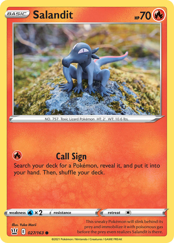 Salandit · Battle Styles (SWSH5) #27