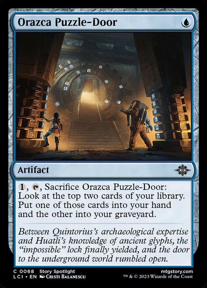 Orazca Puzzle-Door · The Lost Caverns of Ixalan (LCI) #68