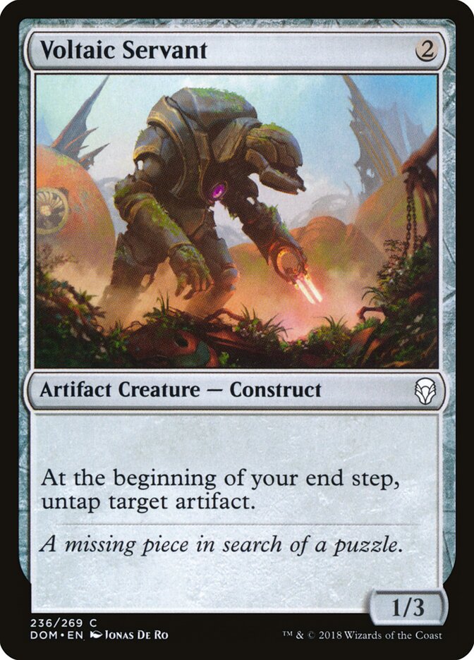 Voltaic Servant · Dominaria (DOM) #236