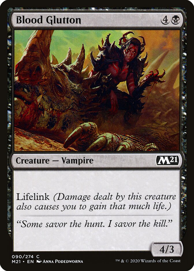 Blood Glutton · Core Set 2021 (M21) #90