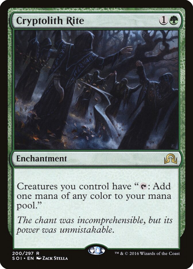 Cryptolith Rite · Shadows over Innistrad (SOI) #200