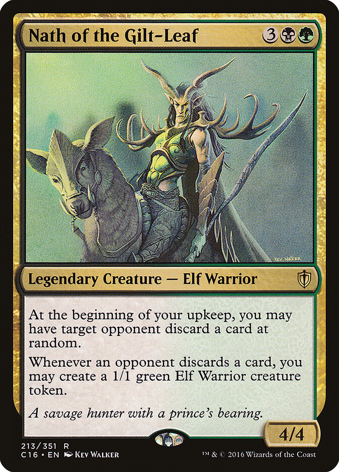 Nath of the Gilt-Leaf · Commander 2016 (C16) #213